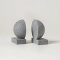 Monolith Bookends - Grey